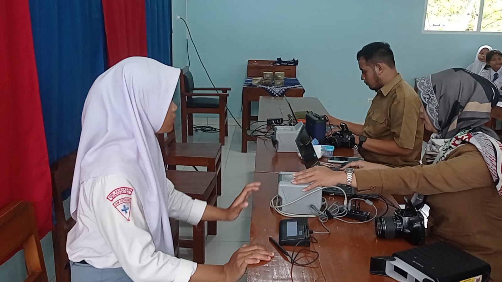 Puluhan Pelajar menjadi sasaran Dukcapil Goes To School